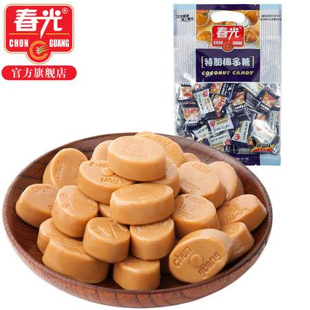 春光食品 海南特產(chǎn) 糖果 東郊椰林 特制椰子糖228g 袋裝 椰子味